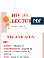 HIV 101 Lecture Pau