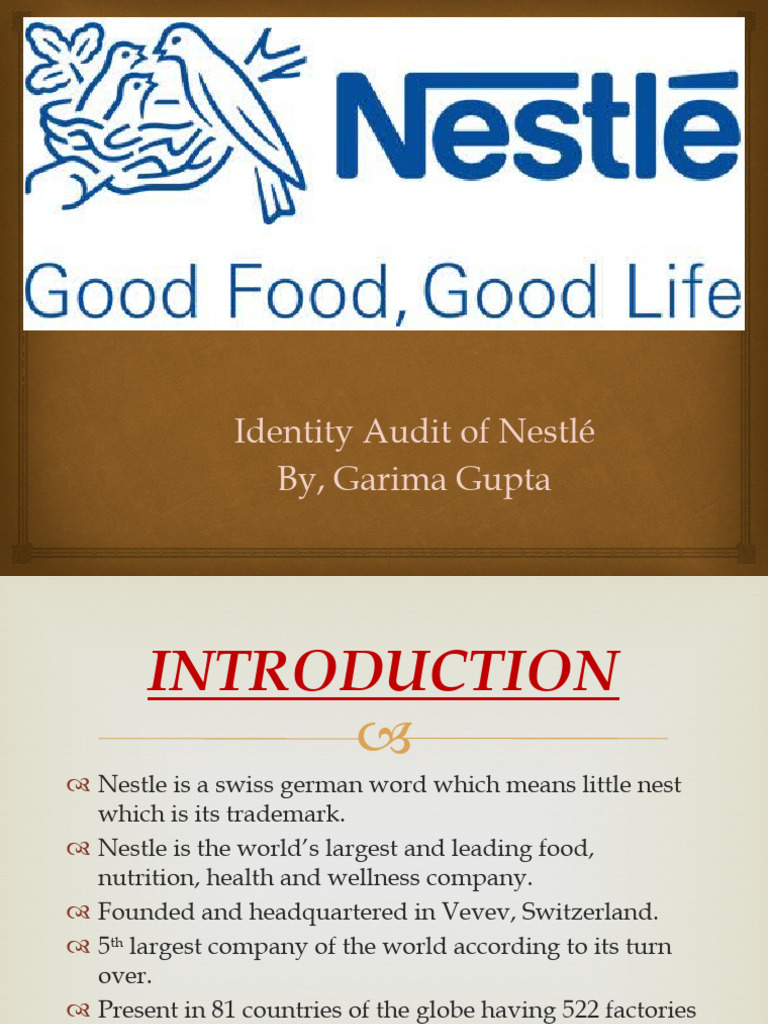 Nestlé Global Food Giant Overview PDF Nestlé Business