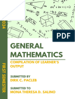 GENERAL MATHEMATICS DIGITAL PORTFOLIO PACLEB