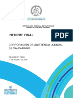 5 - Informe Final de Investigación Especial 7-24 Corporación de Asistencia Judicial de Valparaíso Sobre Eventuales Irregularidades - Marzo 2024