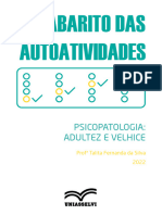 Gabarito Das Autoatividades: Psicopatologia: Adultez E Velhice