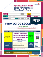 3° Primaria - Saberes y Pensamiento - Marzo