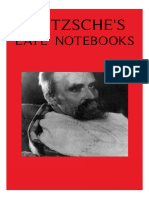 Nietzsche's Last Notebooks 