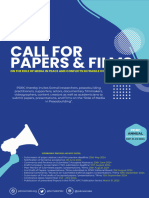 Call For Paper and Films