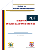 Ein051sw - English Language Studies