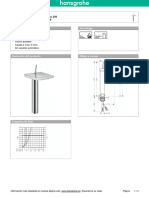 Hansgrohe Product Specification 2018-08-21