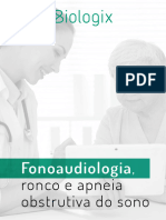 Ebook - Fonoaudiologia Ronco e Apneia Obstrutiva Do Sono