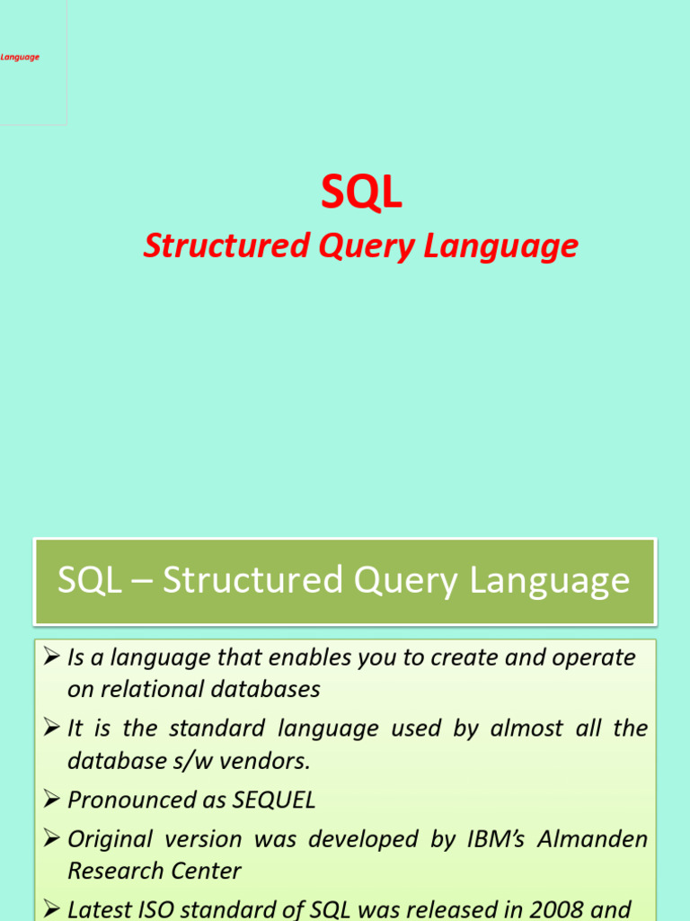 SQL1 | PDF | Sql | String (Computer Science)