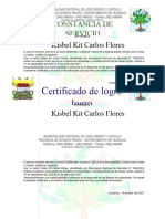 Certificado de Personal Recolectores y Operador