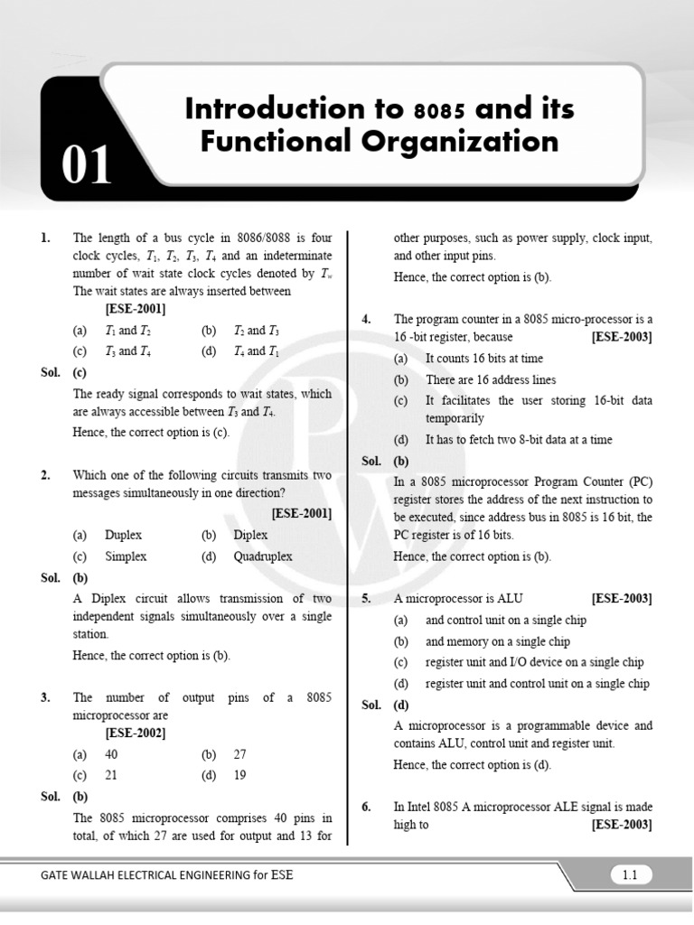 CH-1_Introduction to 8085 and Its Functional Organization_ESE ...