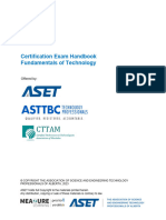 Certification Handbook Fundamentals of Technology