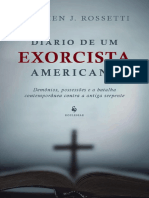 Diário de Um Exorcista Americano - Stephen J. Rossetti