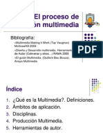 El Proceso de Creación Multimedia