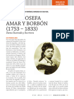 Doña Josefa Amar y Borbón. Dama Ilustrada y Escritora
