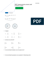 Comparare Fractii