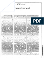 Dobay Péter: Vállalati Információmenedzsment: Nemzeti Tankönyvkiadó, 1997