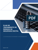 Plan de Tratamiento de Riesos de Seguridad de La Informacion DM