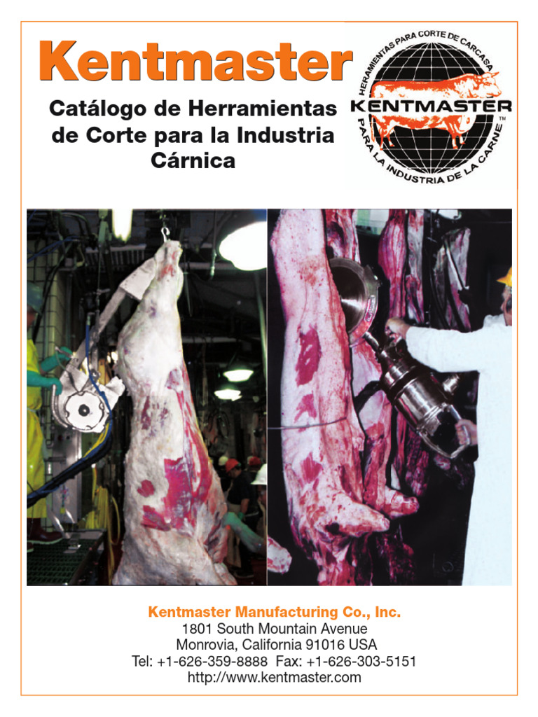 Herramientas Kentmaster para Mataderos | PDF | Caballo de fuerza | Motores
