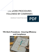 Tpa Work Procedures Followed by Companies