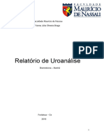 Relatorio Uroanalise