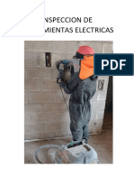 INSPECCION DE HERRAMIENTAS ELECTRICAS