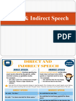 Direct Indirect Speech