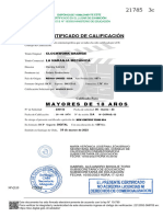 3 Copias Certificado Digital Film La Naranja Mecánica