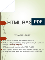 HTML Basics