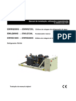 Water cooled scroll chiller_IOM_D-EIMWC01206-15PT_Installation Manuals_Portuguese
