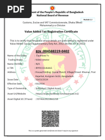 BIN Business Identification Number PDF
