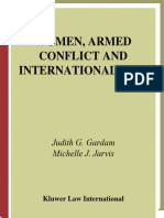 Judith Gail Gardam, Michelle J. Jarvis - Women, Armed Conflict, and International Law-Kluwer Law International (2001)