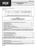 Formato RT-01 | PDF | Gobierno | Medicina