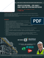 Ementa - Curso - Projeto Estrutural - Pipe-Rack e Cable-Rack em Estruturas Metalicas - Divulgação
