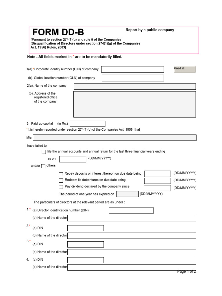 Disqualification Report for Company Directors | PDF | Business