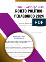 Simulado Bonus 50 Questoes PPP 2024