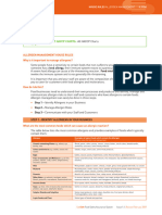 CookSafe - House Rules - Allergen Management - Guidance