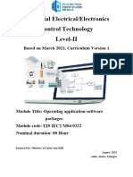 Industrial Electrical/Electronics Control Technology Level-II