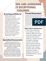 identifying and assessing twice exceptional children