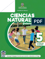 Cuaderno de Trabajo 2 Ciencias Naturales 5 Grado