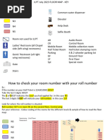 SJBHS Floor Map - JLPT July 2023
