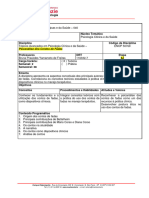 Plano de Ensino - 8J - Tópicos Avançados em Psicologia Clínica e Da Saúde (Psicanálise Dos Contos de Fadas)