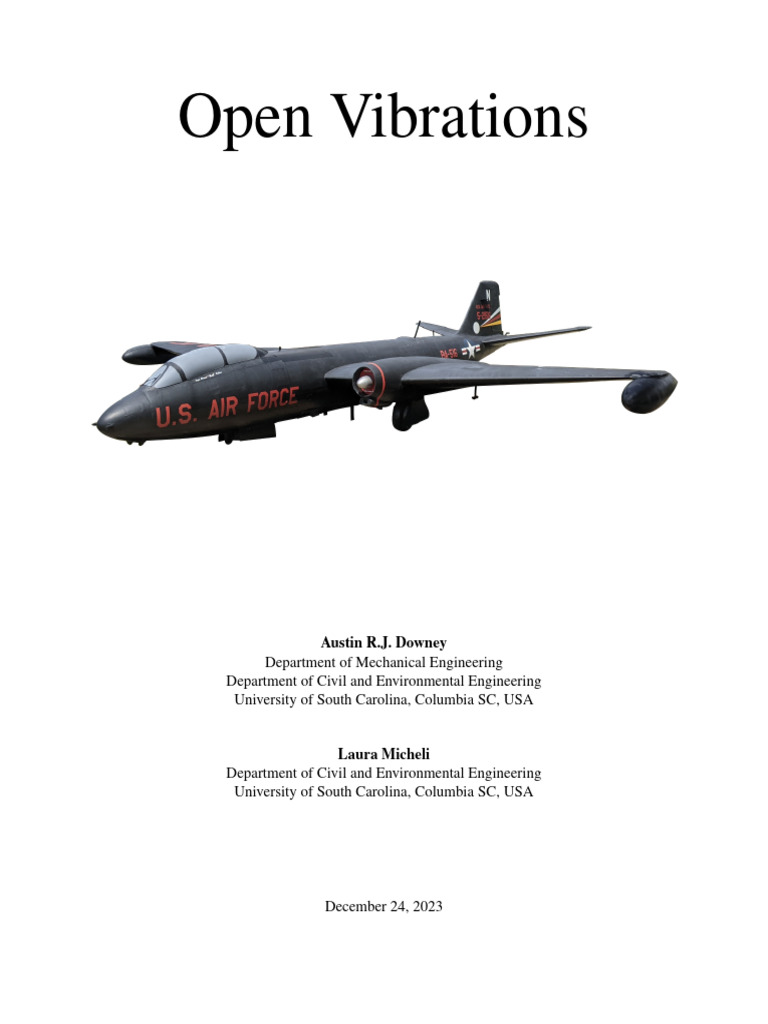 Introduction to Vibrations Engineering | PDF | Elasticity (Physics ...