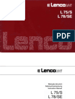 Lenco L75S L78S UserManual Multi