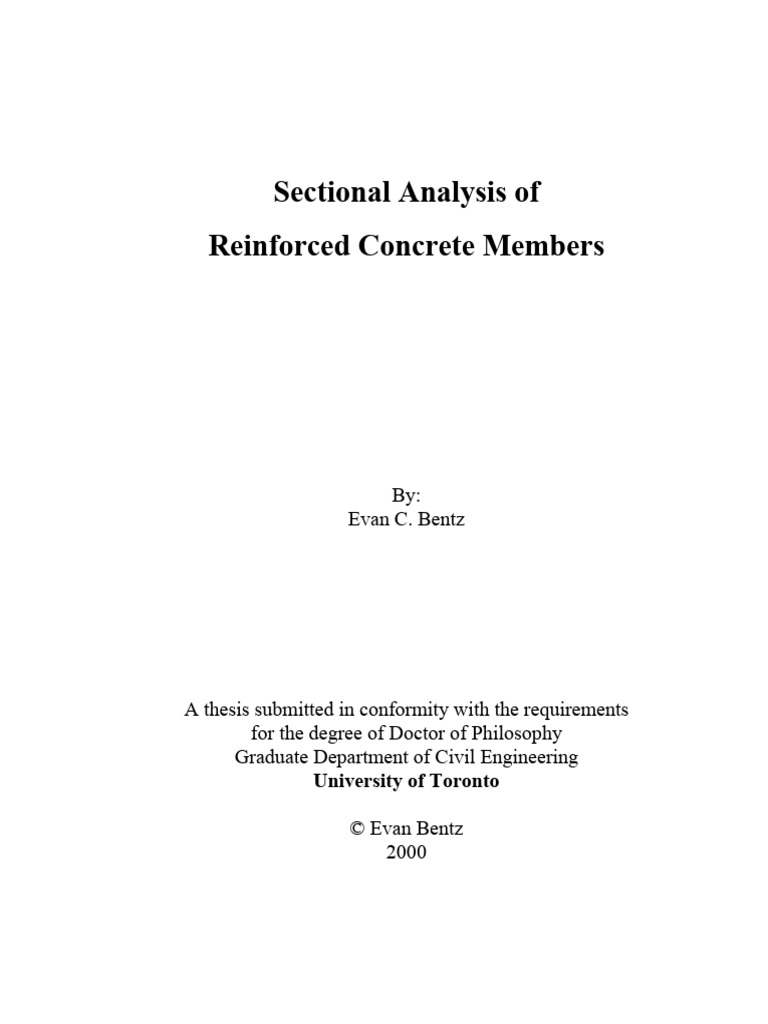 Thesis Pdf Beam Structure Stress Mechanics
