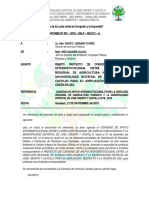 Informe #491 - REMITIR PROYECTO DE CONVENIO PARA LA AMPLIACION EN CESION EN USO