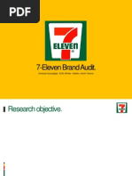 7-Eleven Brand Audit Presentation