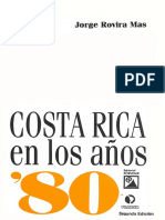 Costa Rica en Los Años 80