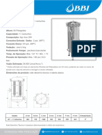 Data Sheet - Carcaça Inox 30" - 11 Cartuchos - Mod. CAI1130-2 (BBI Filtração)