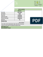 Planilha de Controle de Higienização