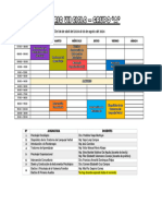 Horario - VII Ciclo - Grupo A